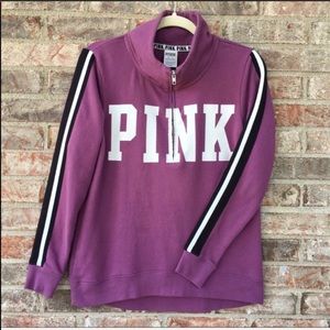 PINK Victoria’s Secret Half Zip Pullover